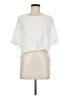 Zara White Short Sleeve Blouse Size M - photo 1