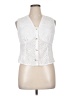 Unbranded 100% Polyester White Sleeveless Blouse Size XL - photo 1