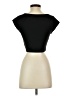 Shein Black Short Sleeve Top Size 4 - photo 2