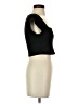 Shein Black Short Sleeve Top Size 4 - photo 4