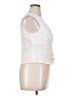 Unbranded 100% Polyester White Sleeveless Blouse Size XL - photo 4