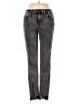 FRAME Denim Chevron-herringbone Gray Jeans Size 26 waist - photo 1