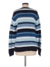 St. John's Bay 100% Cotton Stripes Blue Pullover Sweater Size M - photo 2