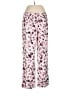 Hue Floral Pink Casual Pants Size XL - photo 1