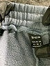 Shein 100% Polyester Solid Gray Shorts Size 2 - photo 3