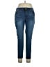 Democracy Solid Blue Jeans Size 14 - photo 1