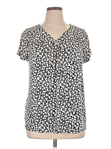 Lane Bryant Short Sleeve Blouse (view 1)
