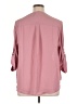 Torrid 100% Polyester Pink 3/4 Sleeve T-Shirt Size 1X Plus (1) - photo 2
