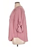 Torrid 100% Polyester Pink 3/4 Sleeve T-Shirt Size 1X Plus (1) - photo 5
