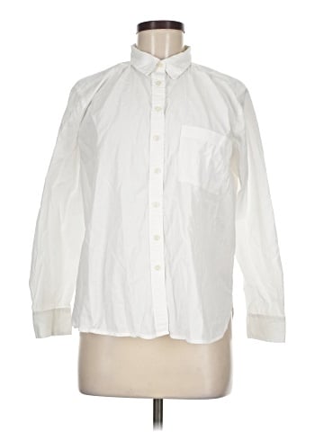 Ann Taylor LOFT Long Sleeve Button-Down Shirt (view 1)