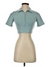 OAK Teal Short Sleeve Top Size S - photo 1