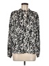 Maison d' Amelie 100% Polyester Animal Print Ivory Long Sleeve Blouse Size M - photo 1