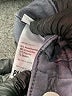 Paige Chevron-herringbone Gray Jeans Size 27 waist - photo 8