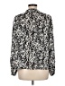 Maison d' Amelie 100% Polyester Animal Print Ivory Long Sleeve Blouse Size M - photo 2