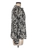 Maison d' Amelie 100% Polyester Animal Print Ivory Long Sleeve Blouse Size M - photo 4