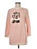 Lands' End 100% Supima Cotton Pink Pullover Sweater Size M (tall) - photo 1