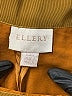 Ellery 100% Silk Solid Brown Silk Skirt Size 2 - photo 4