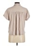 Splendid Tan Short Sleeve Blouse Size M - photo 2