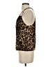 Leith Animal Print Brown Sleeveless Blouse Size S - photo 5