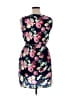 Drunken Tango Floral Blue Casual Dress Size XXL - photo 2