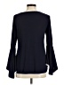 Coco Bianco Blue Long Sleeve Blouse Size M - photo 2