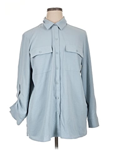 Hilary Radley Long Sleeve Blouse (view 1)