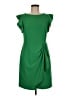 DKNY Solid Green Cocktail Dress Size 8 - photo 1