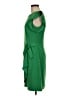 DKNY Solid Green Cocktail Dress Size 8 - photo 5