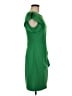 DKNY Solid Green Cocktail Dress Size 8 - photo 4