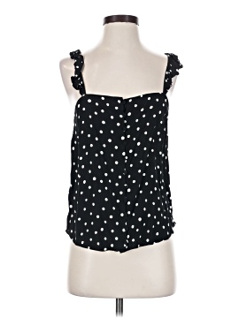 Madewell Ruffle-Strap Cami Top in Painted Dots (view 1)