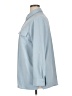 Hilary Radley 100% Polyester Solid Blue Long Sleeve Blouse Size XL - photo 5