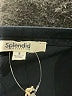 Splendid Solid Black Casual Dress Size S - photo 7