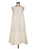 Unbranded 100% Polyester Solid Ivory Casual Dress Size S - photo 1