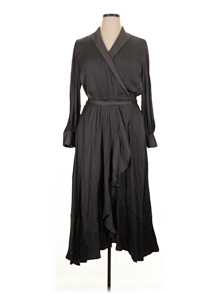 Pre-owned Lane Bryant Casual Dress In Gray