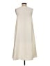 Unbranded 100% Polyester Solid Ivory Casual Dress Size S - photo 2