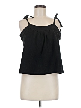 Madewell Crosshatch Tie-Strap Tank Top (view 1)