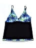 Assorted Brands Tropical Blue Swimsuit Top Size XL - photo 1