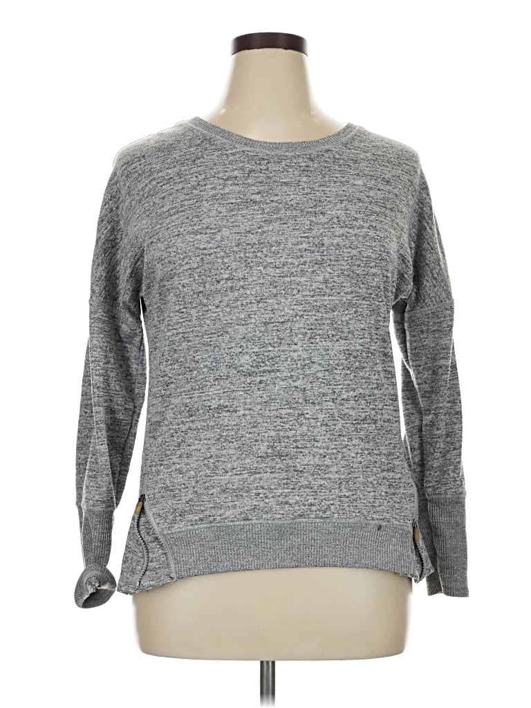 Pre-owned Active Life Pullover Sweater In Gray