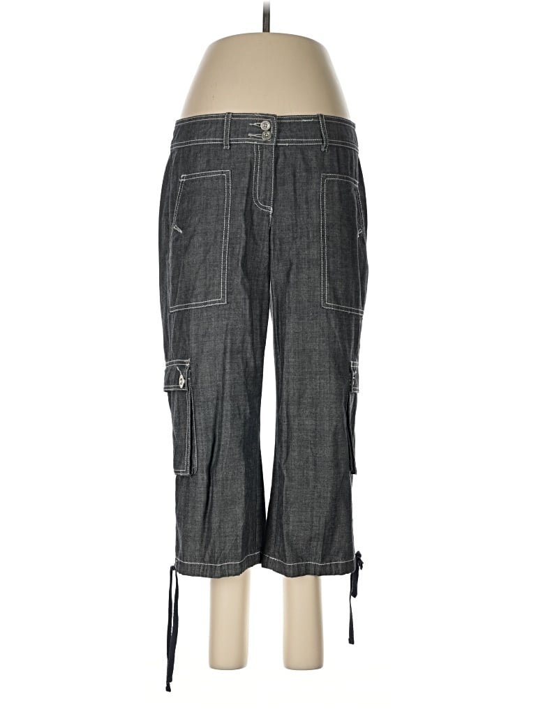 Pre-owned Michael Michael Kors Cargo Pants In Gray
