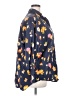 Only Floral Blue Long Sleeve Button-Down Shirt Size XXL (tall) - photo 4