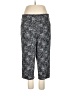 Worthington Print Silver Casual Pants Size 1X - photo 1