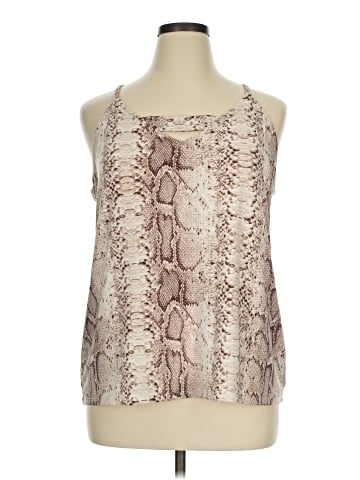 Bar III Sleeveless Blouse (view 1)