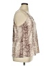 Bar III Tan Sleeveless Blouse Size XL - photo 4