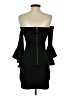 Teeze Me Solid Black Cocktail Dress Size 1 - photo 2