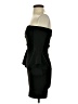 Teeze Me Solid Black Cocktail Dress Size 1 - photo 5