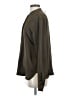Banana Republic 100% Polyester Brown Long Sleeve Blouse Size S (tall) - photo 5