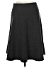 Three Dots Solid Gray Casual Skirt Size M - photo 2