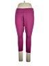 Athletech Color Block Pink Active Pants Size 1X - photo 1