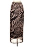 Shein 100% Polyester Animal Print Brown Formal Skirt Size L - photo 1