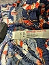 Celandine 100% Cotton Blue Shorts Size M - photo 4